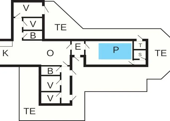 10 Person In Fjerritslev-by Traum Casa de Férias Fjerritslev